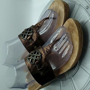 Ugg wedge sandals 8 heels